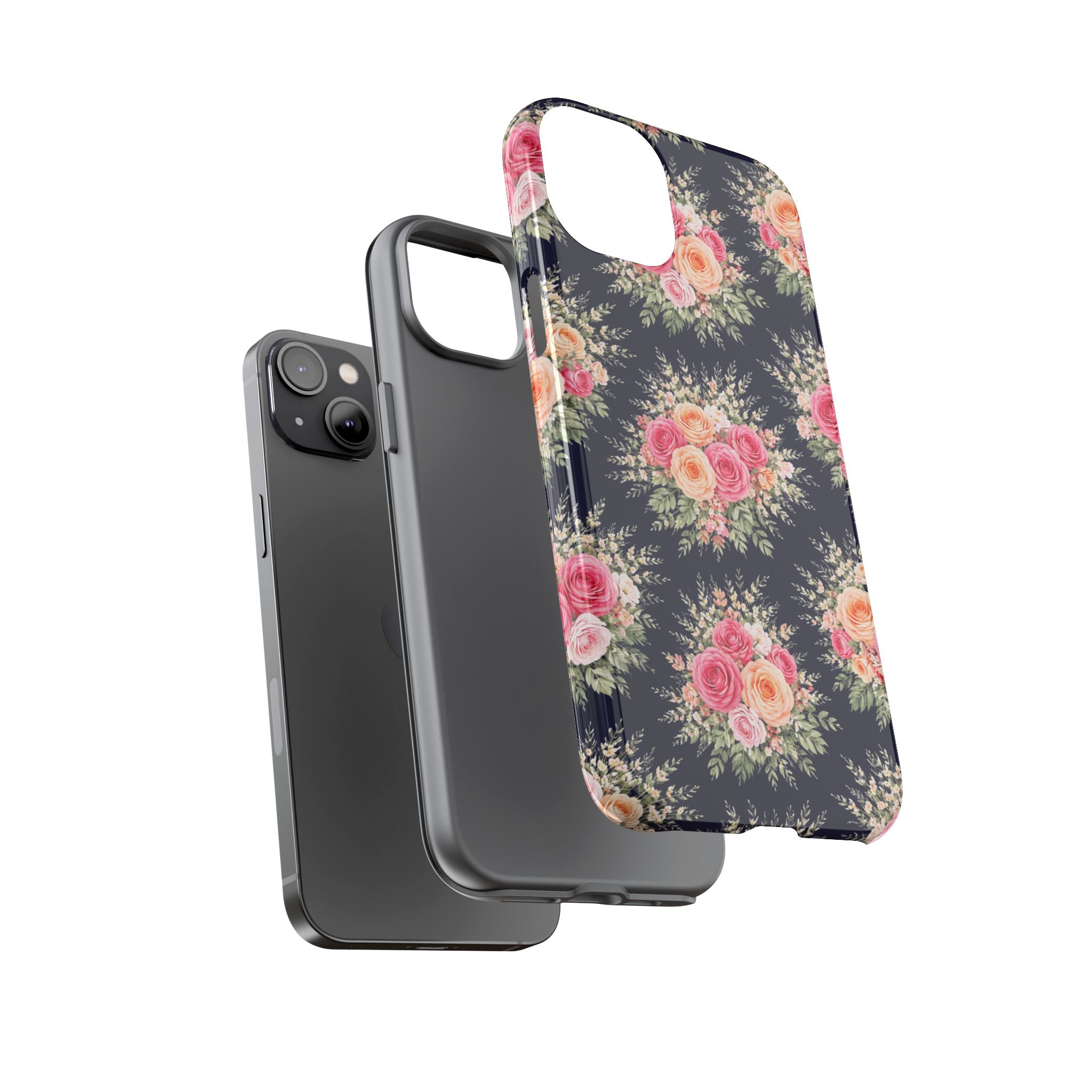 Vintage Rose Bouquet Phone Case | Floral iPhone Cover