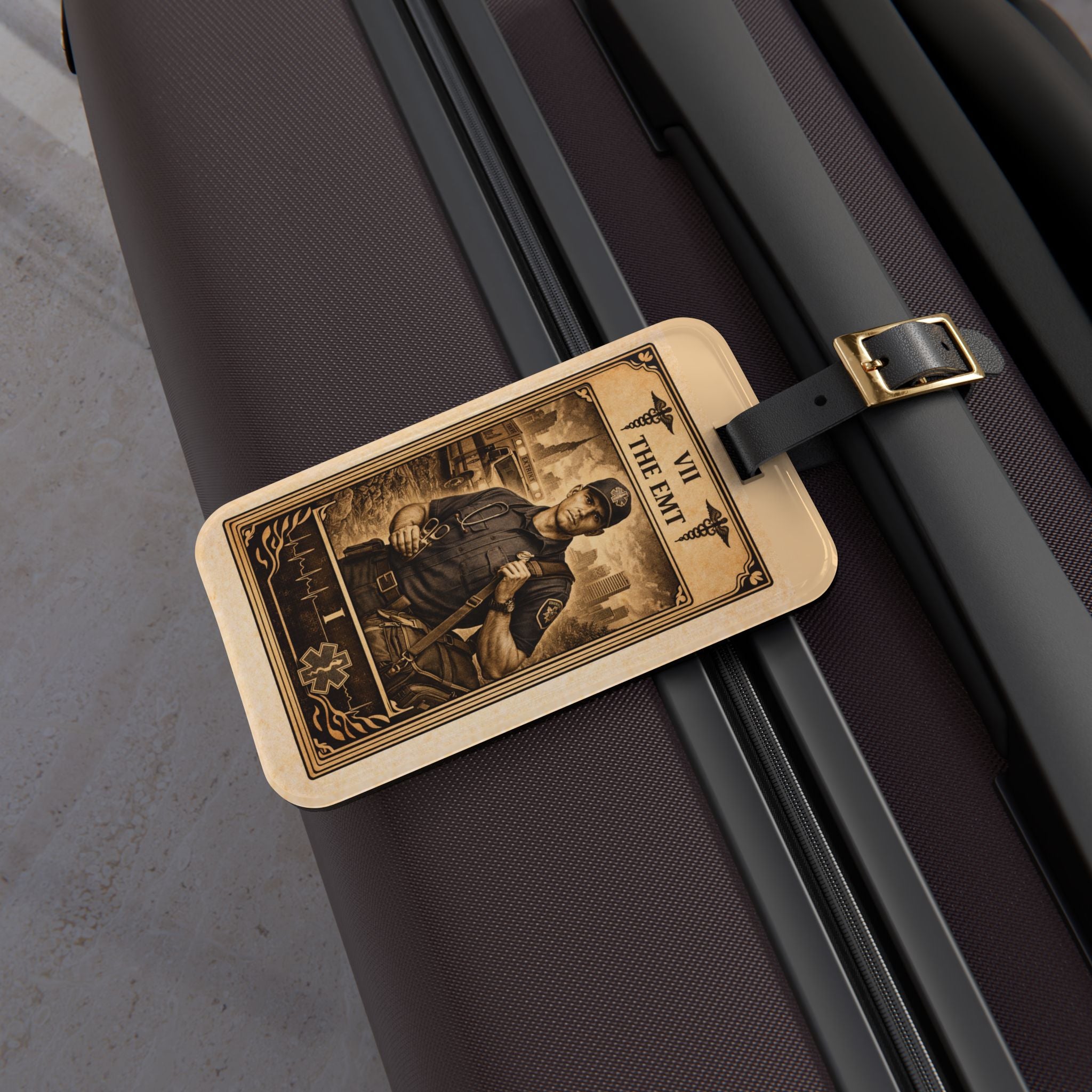 The EMT Luggage Tag | Paramedic Emergency Medical Tech