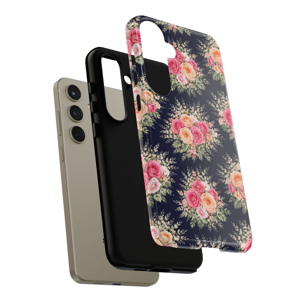 Vintage Rose Bouquet Phone Case | Floral iPhone Cover