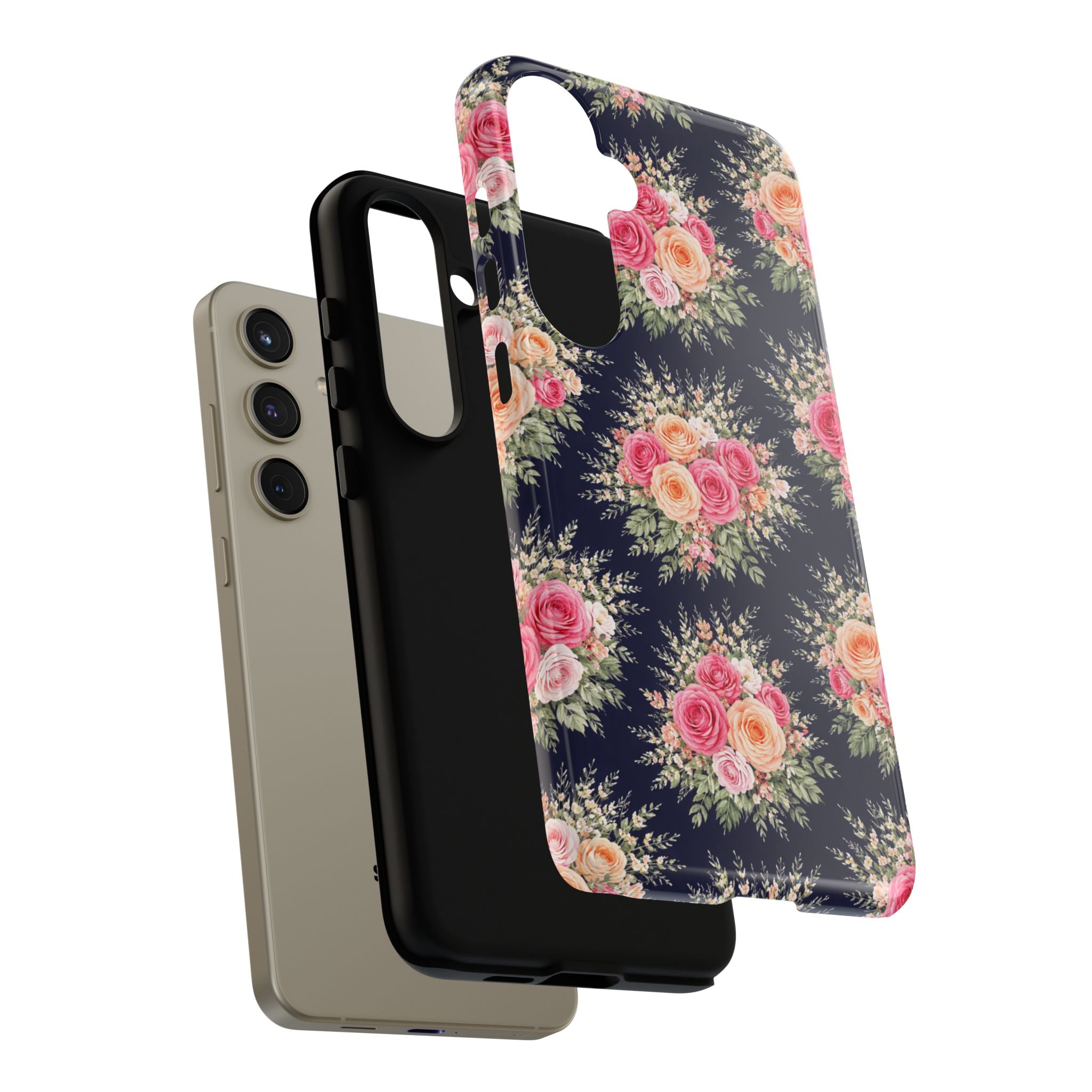 Vintage Rose Bouquet Phone Case | Floral iPhone Cover