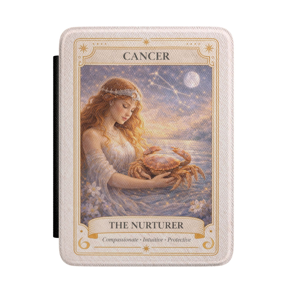 Cancer Zodiac The Nurturer Kindle Case | Astrology Tarot Card Design