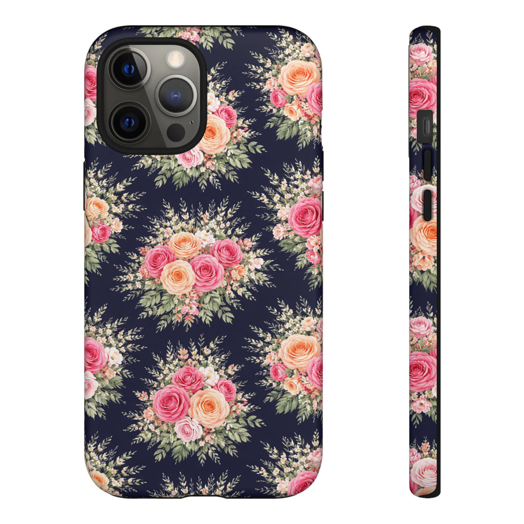 Vintage Rose Bouquet Phone Case | Floral iPhone Cover