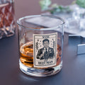 Tarot 'The Best Man' Rocks Glass | 10oz Whiskey Tumbler