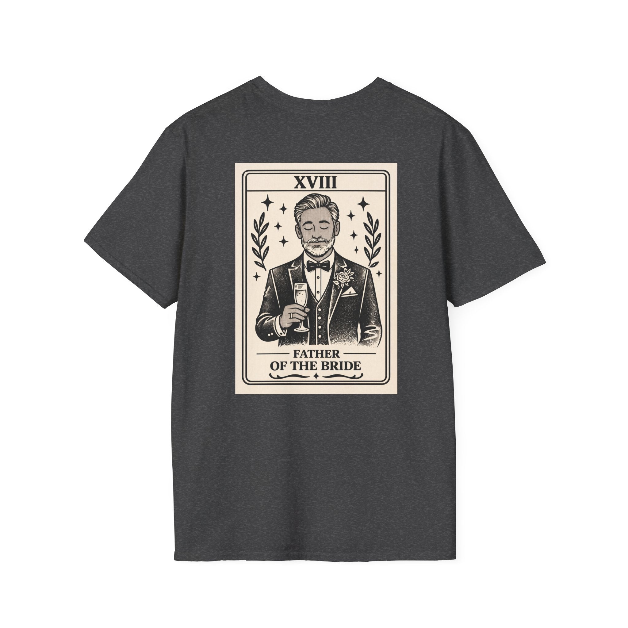 Father of the Bride Tarot Card T-Shirt | Wedding Party Tee