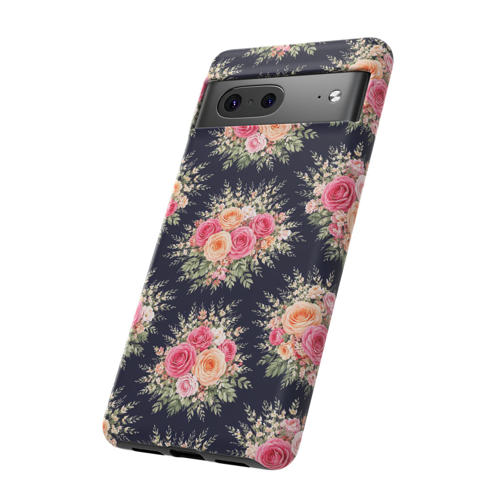 Vintage Rose Bouquet Phone Case | Floral iPhone Cover