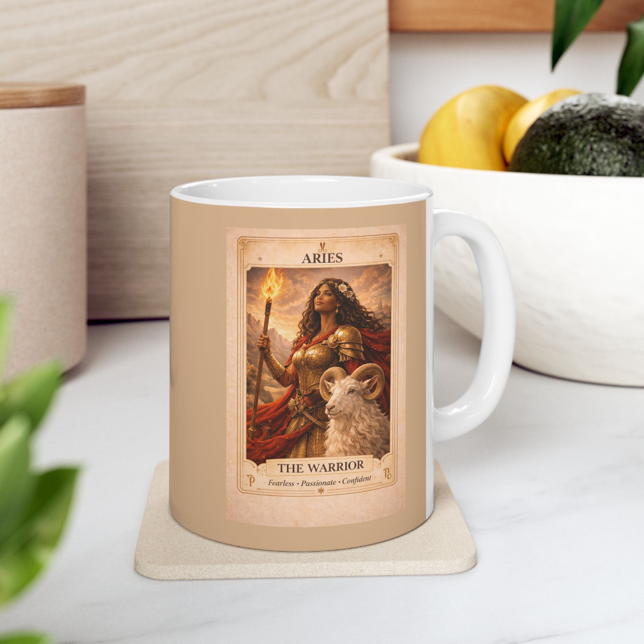 Aries Coffee Mug - Aries Zodiac Mug - Astrology Mug - Aries Gift - Horoscope Mug - Zodiac Coffee Mug - Aries Birthday Gift