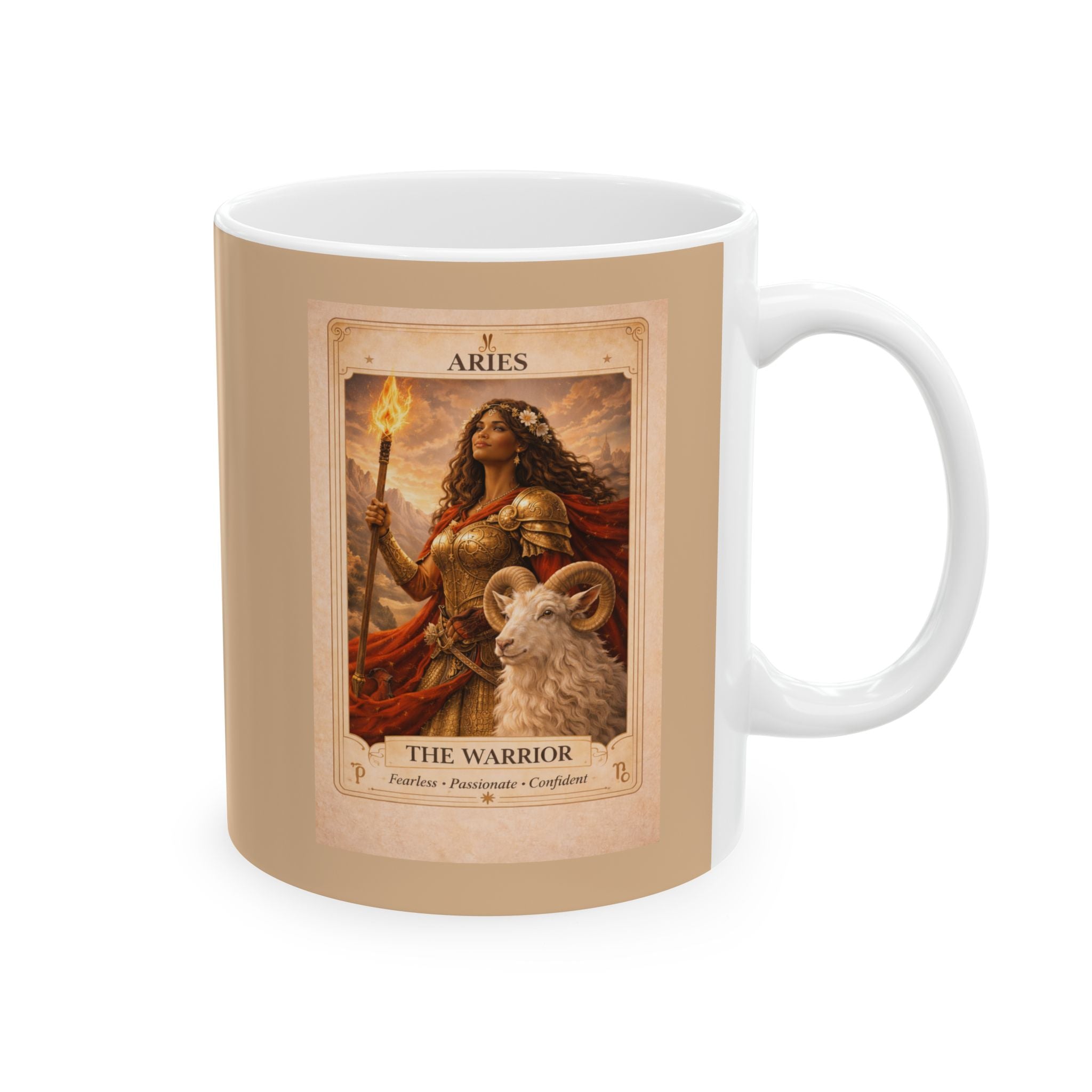 Aries Coffee Mug - Aries Zodiac Mug - Astrology Mug - Aries Gift - Horoscope Mug - Zodiac Coffee Mug - Aries Birthday Gift