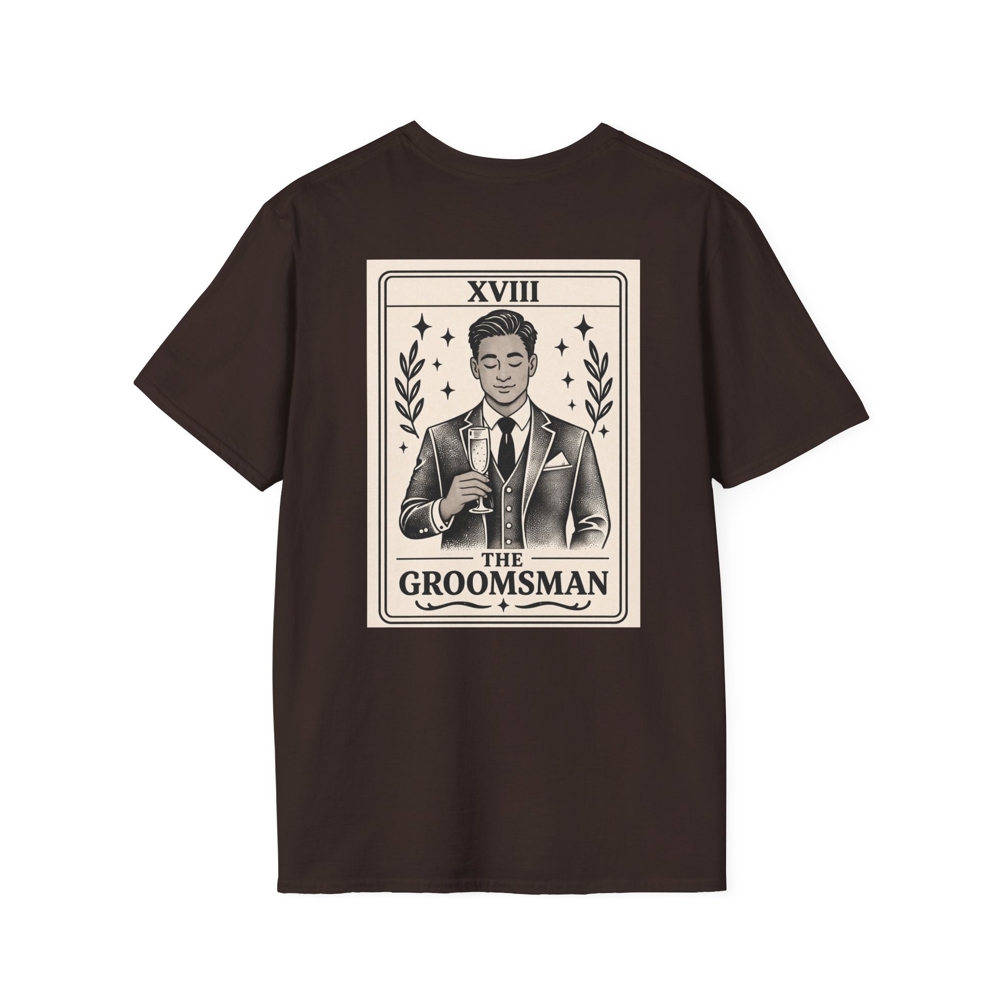 The Groomsman T-Shirt | Tarot Card Groom Illustration