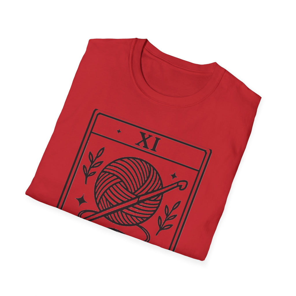 The Crocheter T-Shirt | Yarn Ball & Hook Illustration, Crochet Lover Tee