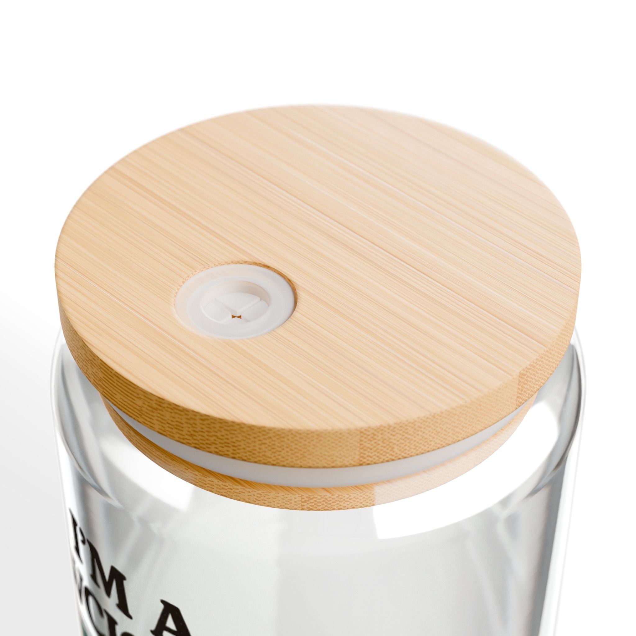 I'm a Sewciopath Sipper Glass | 16oz Quilting Tea Straw Tumbler