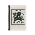 Veteran Soldier Illustration Passport Cover | American Flag, Military Emblem