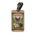Philippines Crest Luggage Tag | Vintage Country Shield Travel Tag