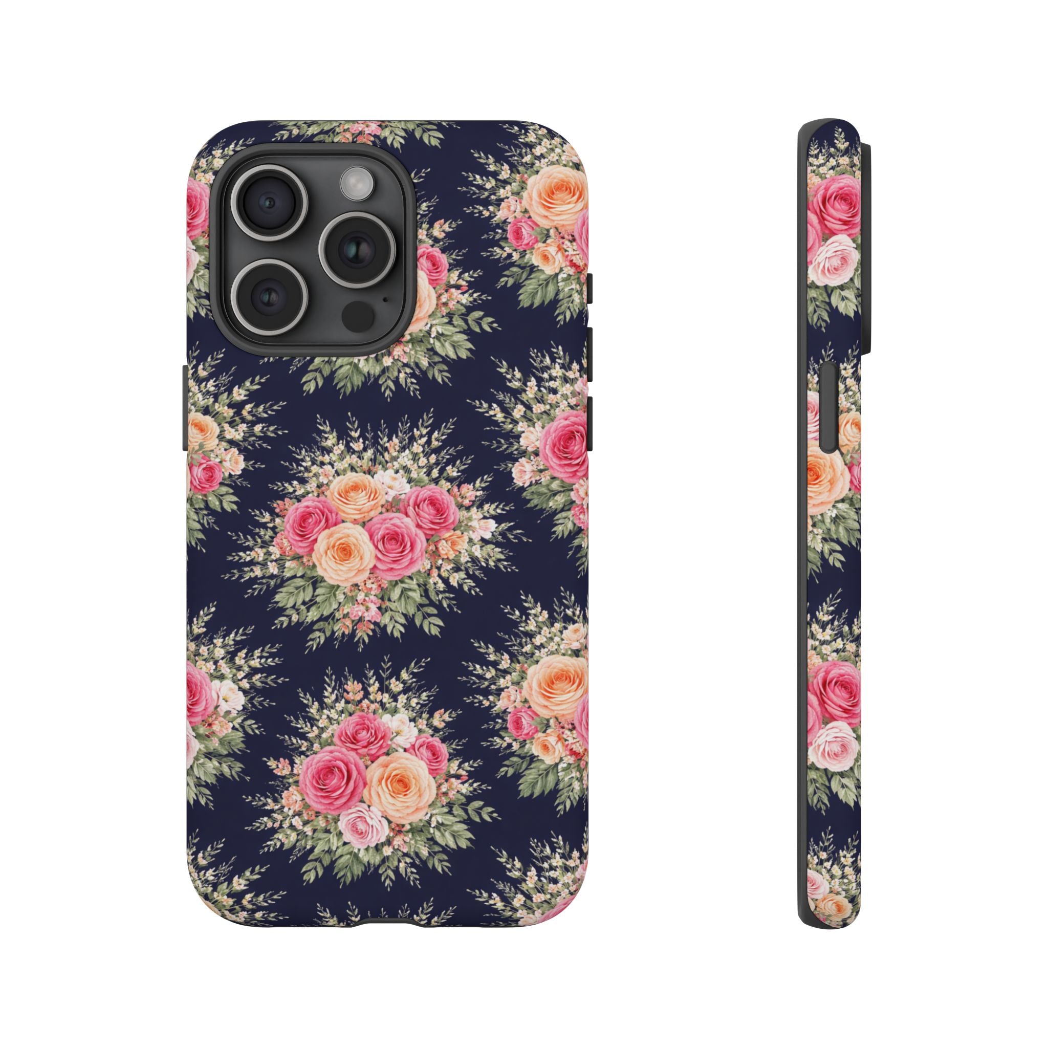 Vintage Rose Bouquet Phone Case | Floral iPhone Cover