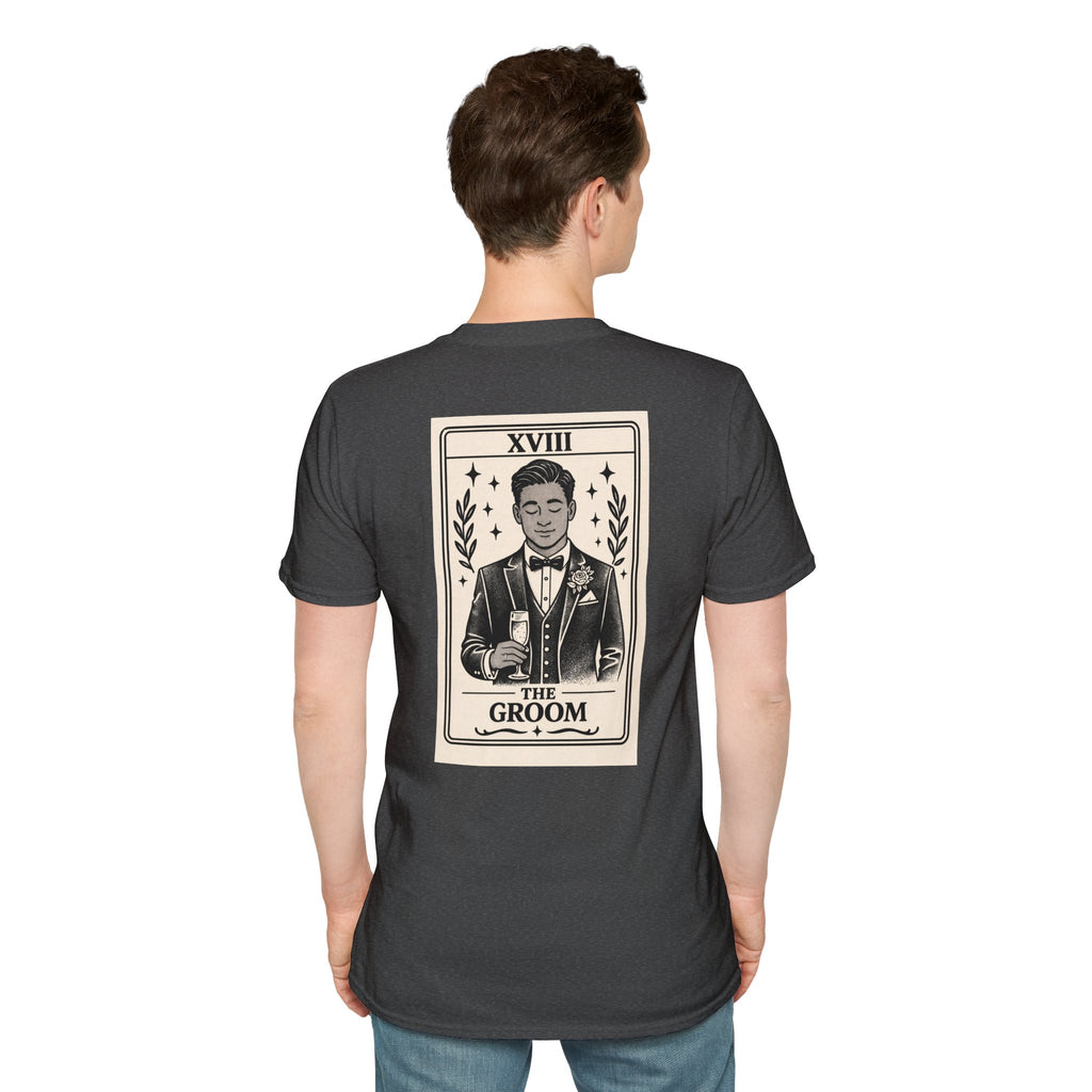 The Groom Tarot Card T-Shirt | Groom Illustration, Wedding Theme