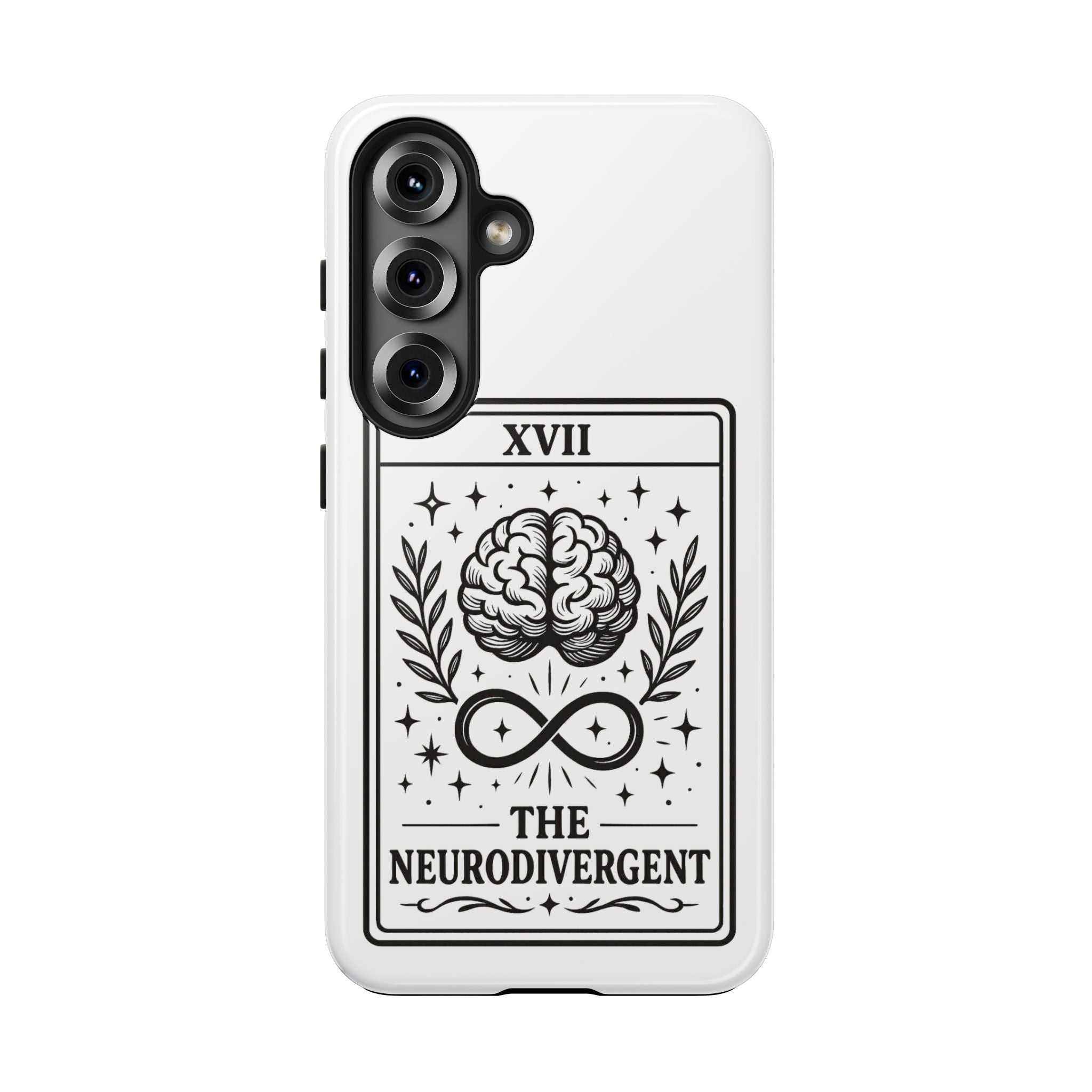 The Neurodivergent Tarot Brain phone case | iPhone Samsung tough case