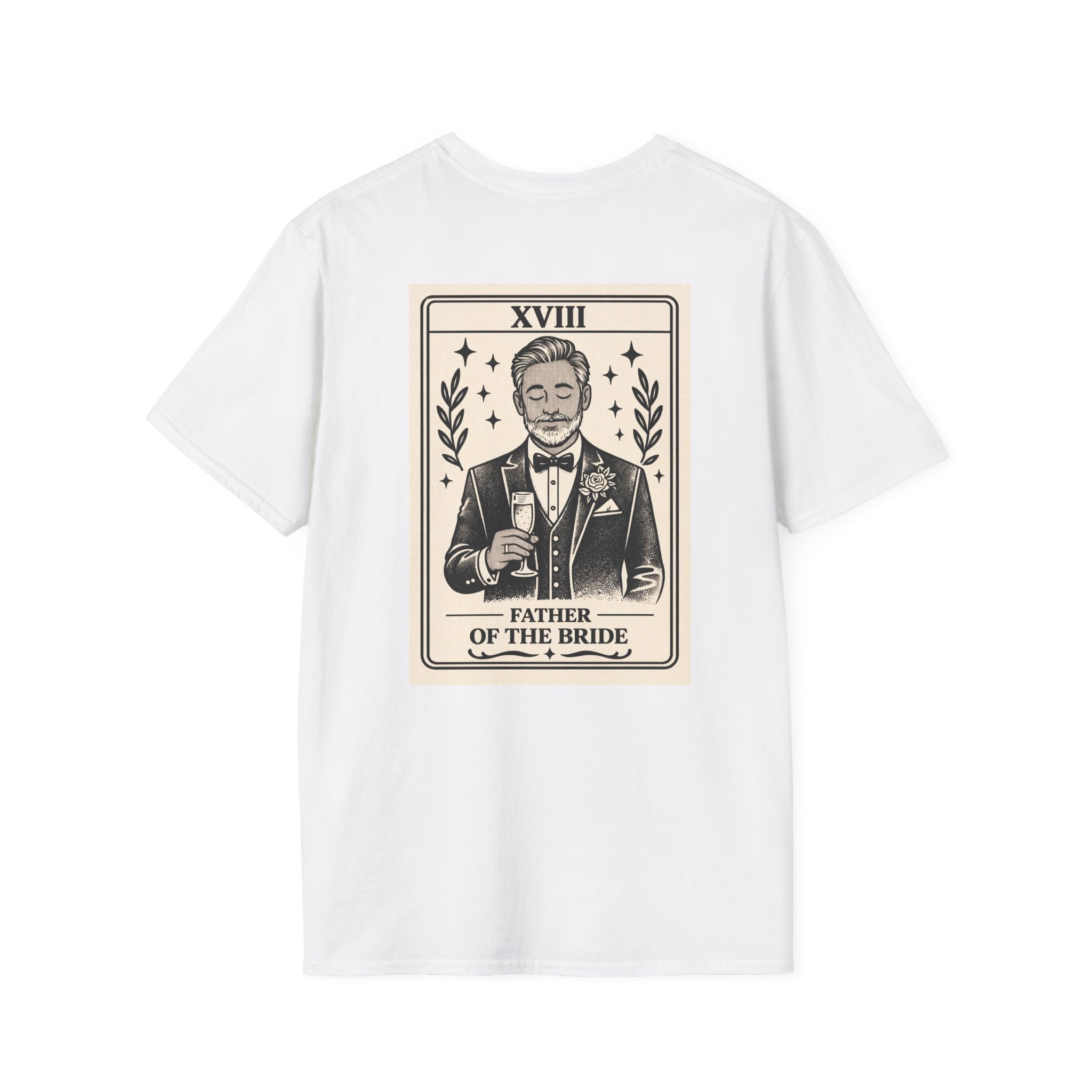 Father of the Bride Tarot Card T-Shirt | Wedding Party Tee