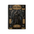 Rune Knight Illustration Spiral Notebook | Fantasy Armor, Magic Runes