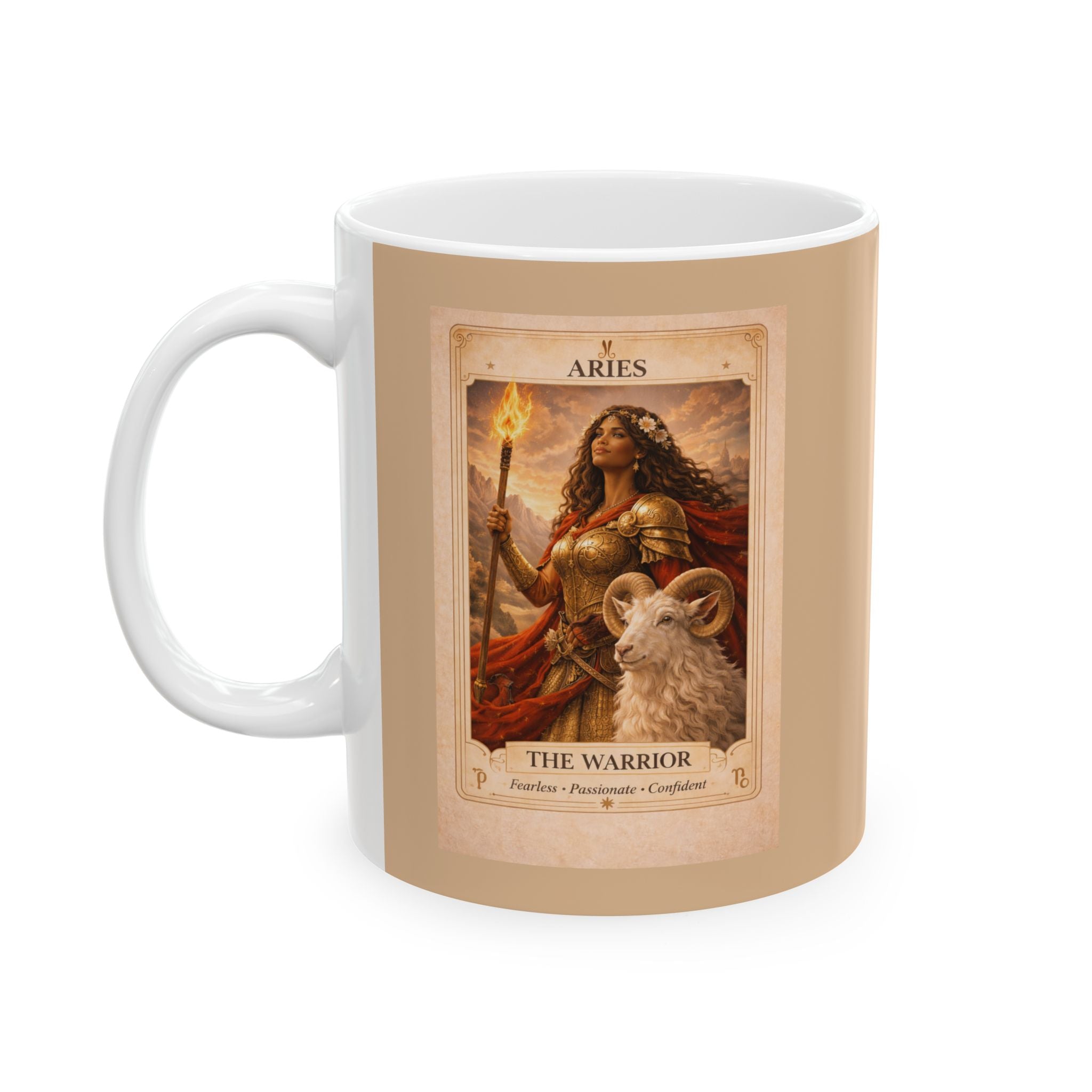 Aries Coffee Mug - Aries Zodiac Mug - Astrology Mug - Aries Gift - Horoscope Mug - Zodiac Coffee Mug - Aries Birthday Gift