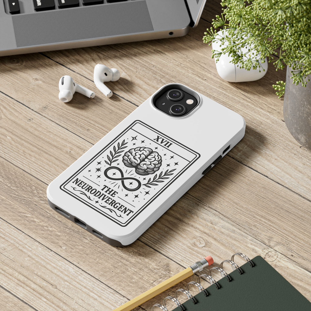 The Neurodivergent Tarot Brain phone case | iPhone Samsung tough case