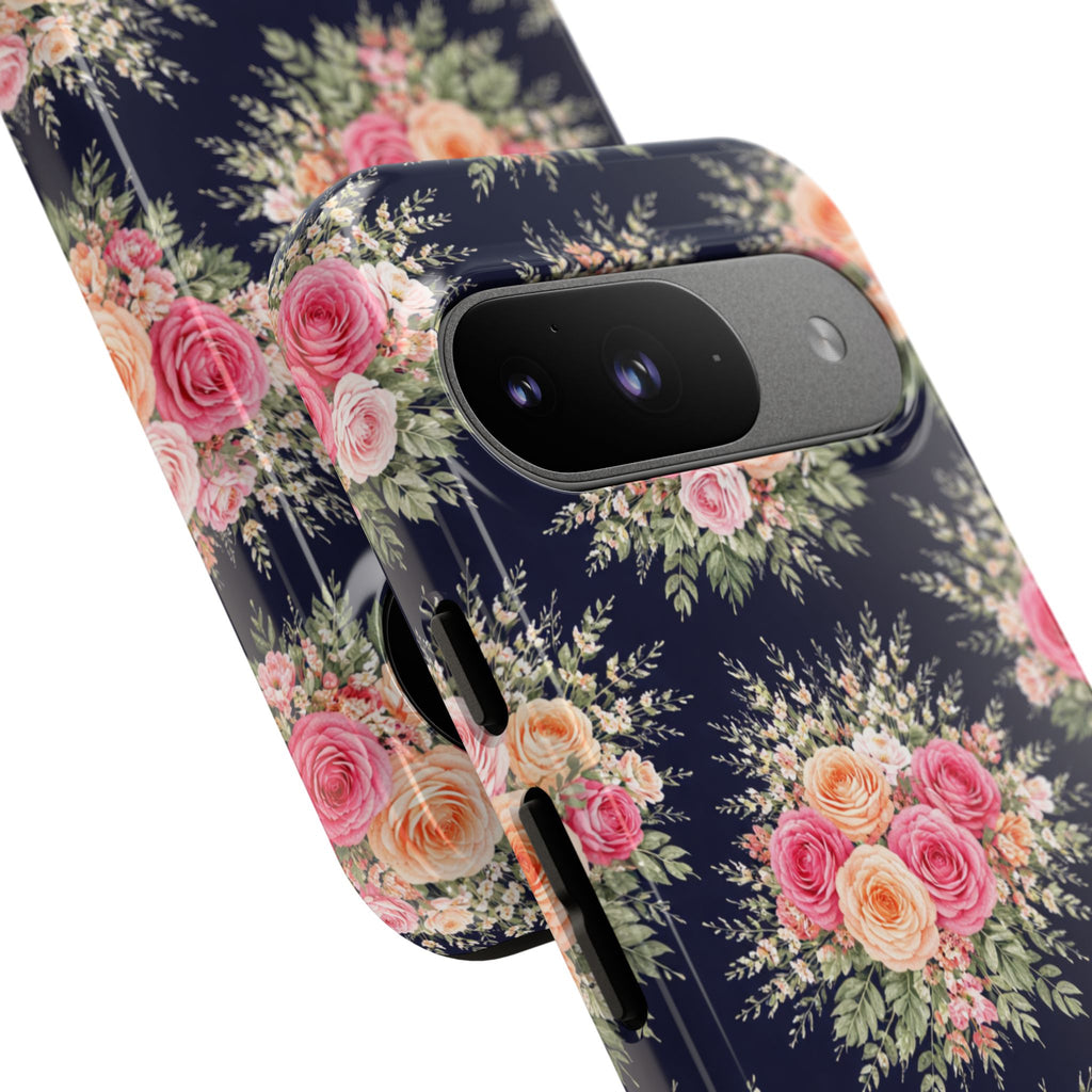 Vintage Rose Bouquet Phone Case | Floral iPhone Cover