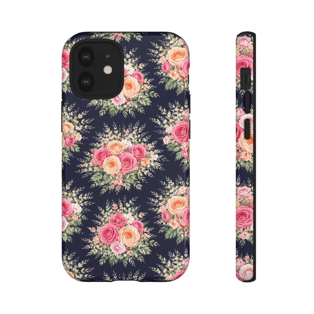 Vintage Rose Bouquet Phone Case | Floral iPhone Cover
