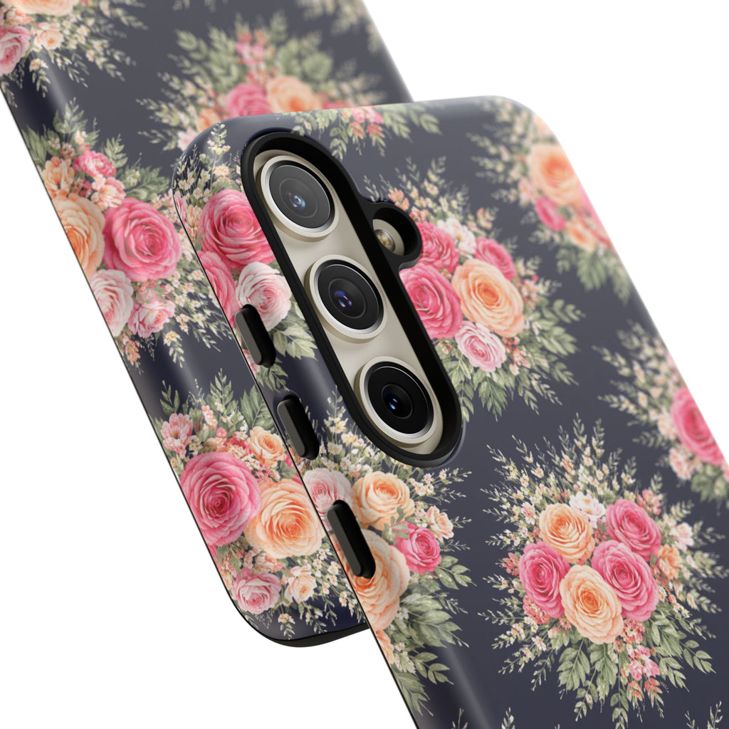 Vintage Rose Bouquet Phone Case | Floral iPhone Cover