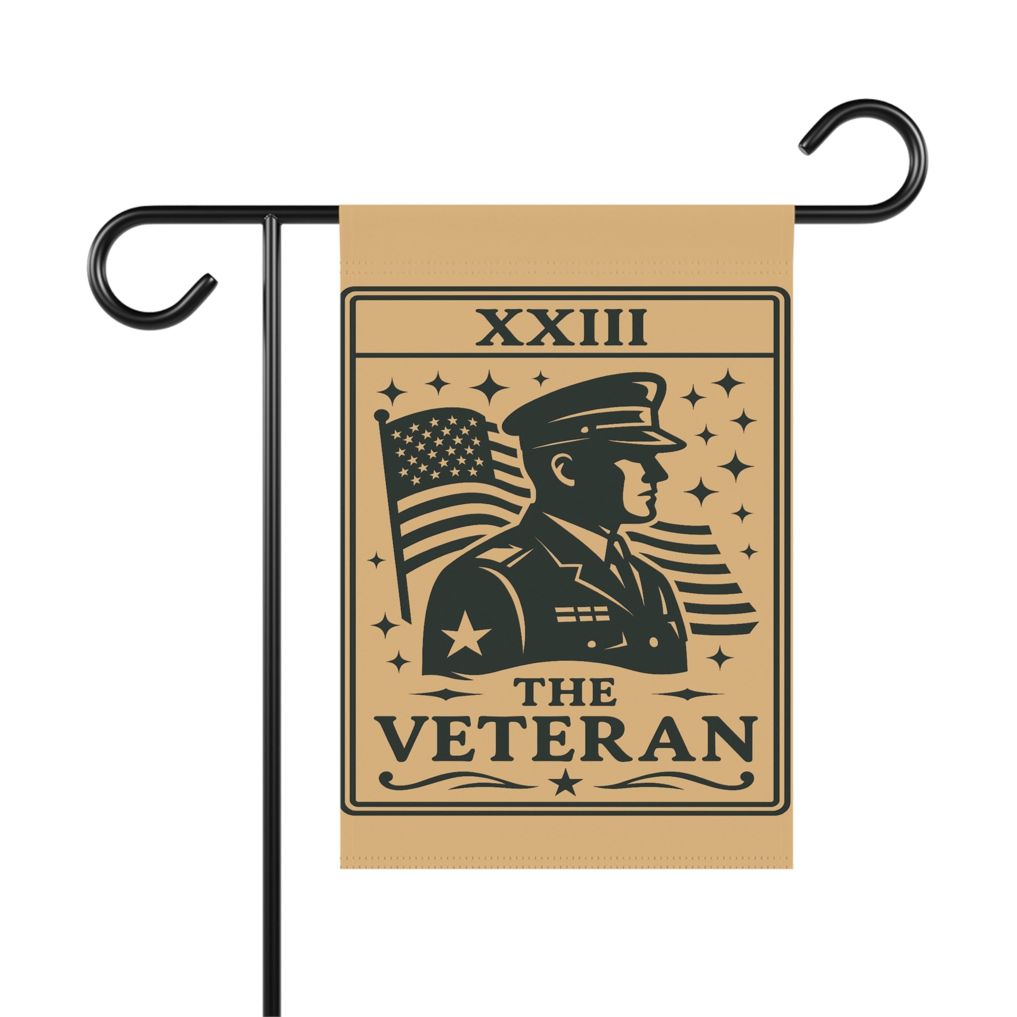 The Veteran Garden Flag | House Banner, Patriotic Military Design