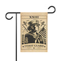 Coast Guard Sailor Illustration Garden & House Banner | Patriotic Nautical Flag