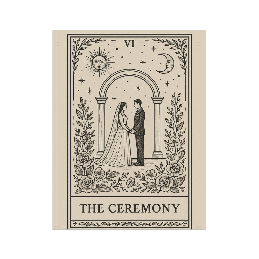 Tarot Style 'The Ceremony' Garden Flag | House Banner