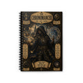 Chronomancer Time Mage Illustration Spiral Notebook | Ruled
