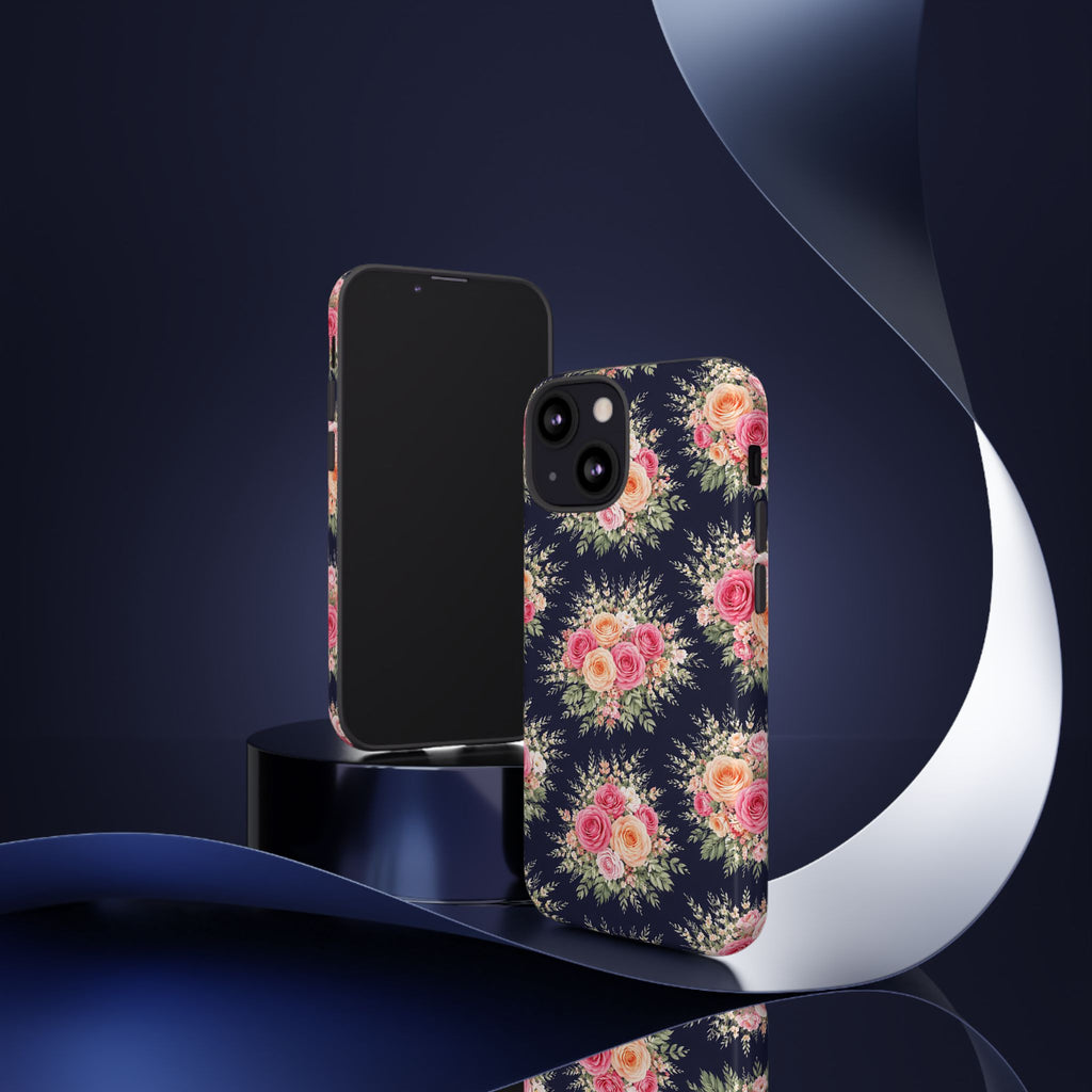Vintage Rose Bouquet Phone Case | Floral iPhone Cover