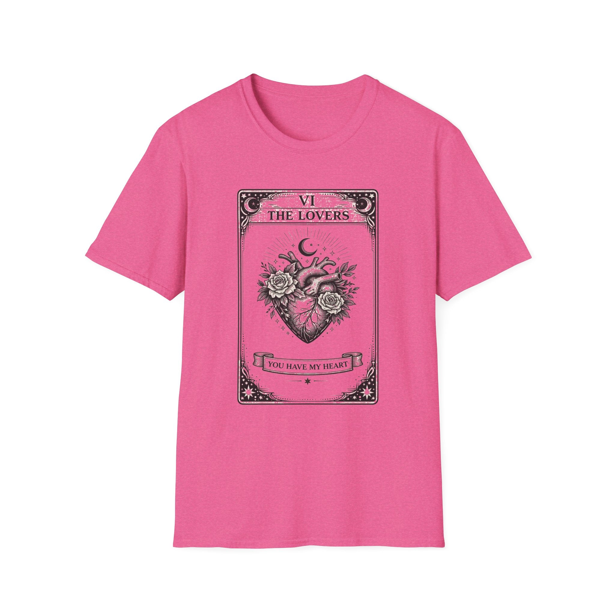 The Lovers Tarot Shirt You Have My Heart T Shirt Romantic Gift Vintage Tarot Graphic Tee