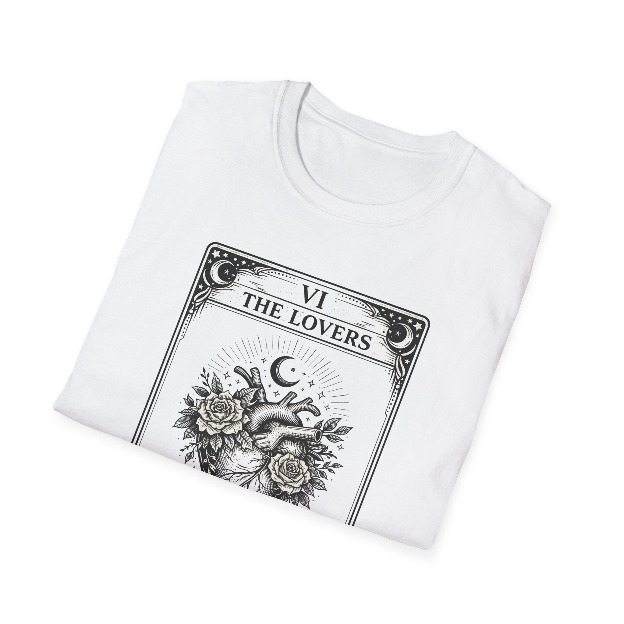The Lovers Tarot Shirt You Have My Heart T Shirt Romantic Gift Vintage Tarot Graphic Tee