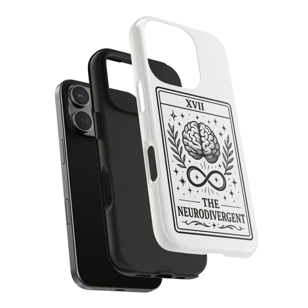 The Neurodivergent Tarot Brain phone case | iPhone Samsung tough case