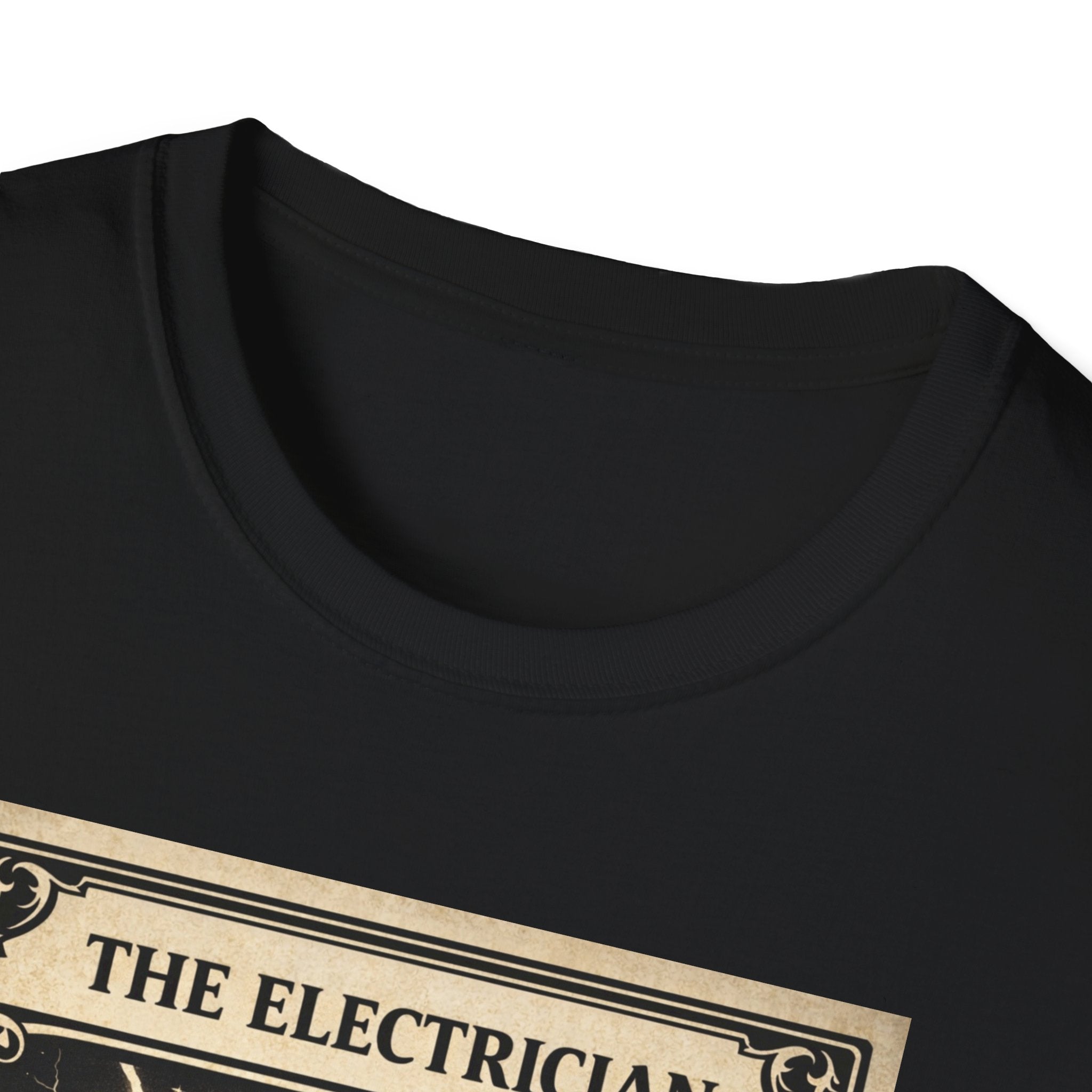 Electrician Shirt Tarot Card, Lineman Electrician Gift, Electrician Tee, Blue Collar Shirt, Electrician Gift Idea, Trade Worker Shirt