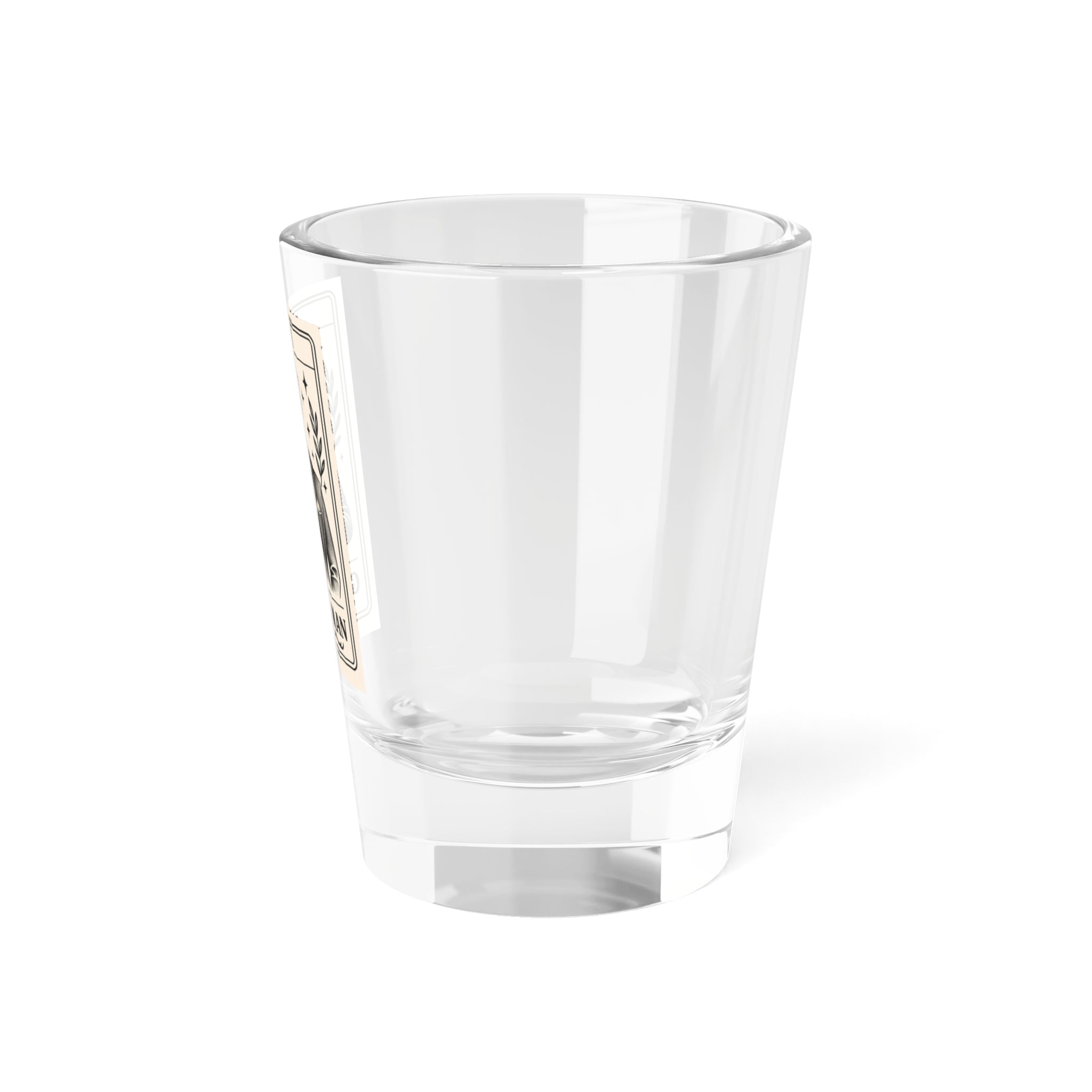 The Groomsman Shot Glass | Tarot Card Illustration, 1.5oz