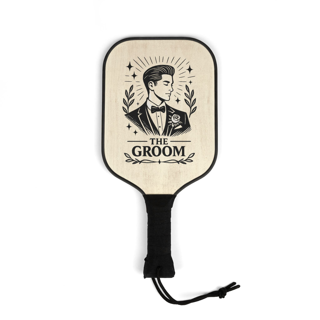 The Groom Pickleball Paddle | Pickleball Kit, Wedding Party Paddle Set