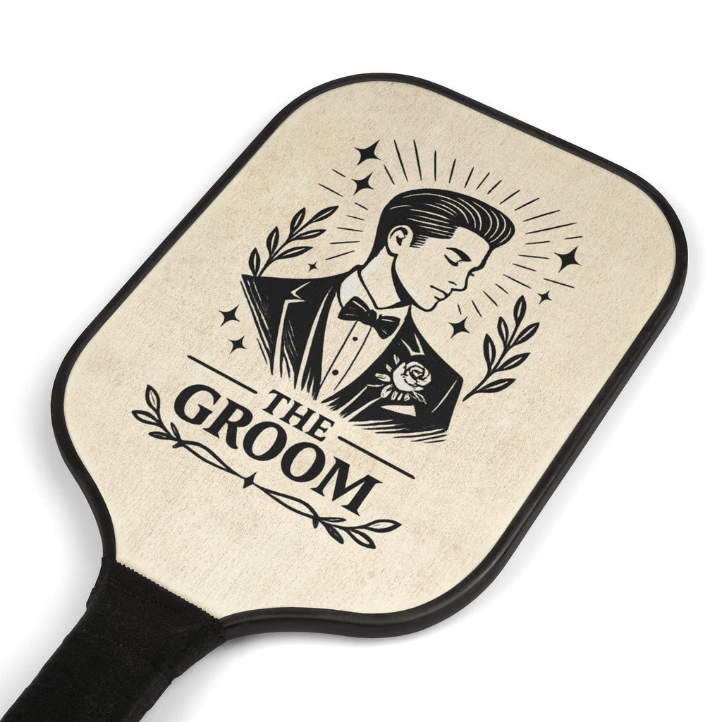 The Groom Pickleball Paddle | Pickleball Kit, Wedding Party Paddle Set