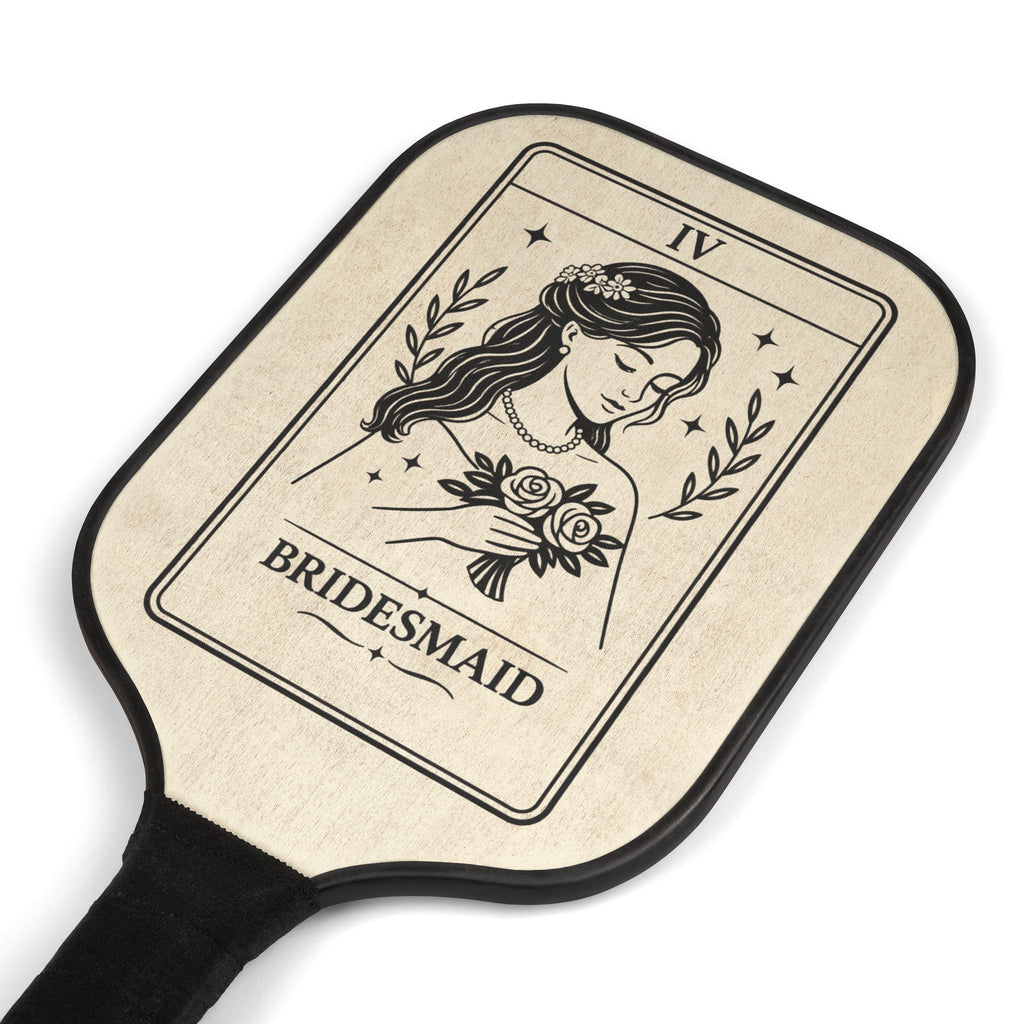 Bridesmaid Tarot Card Pickleball Paddle Set | Pickleball Kit, Bridal Party Theme