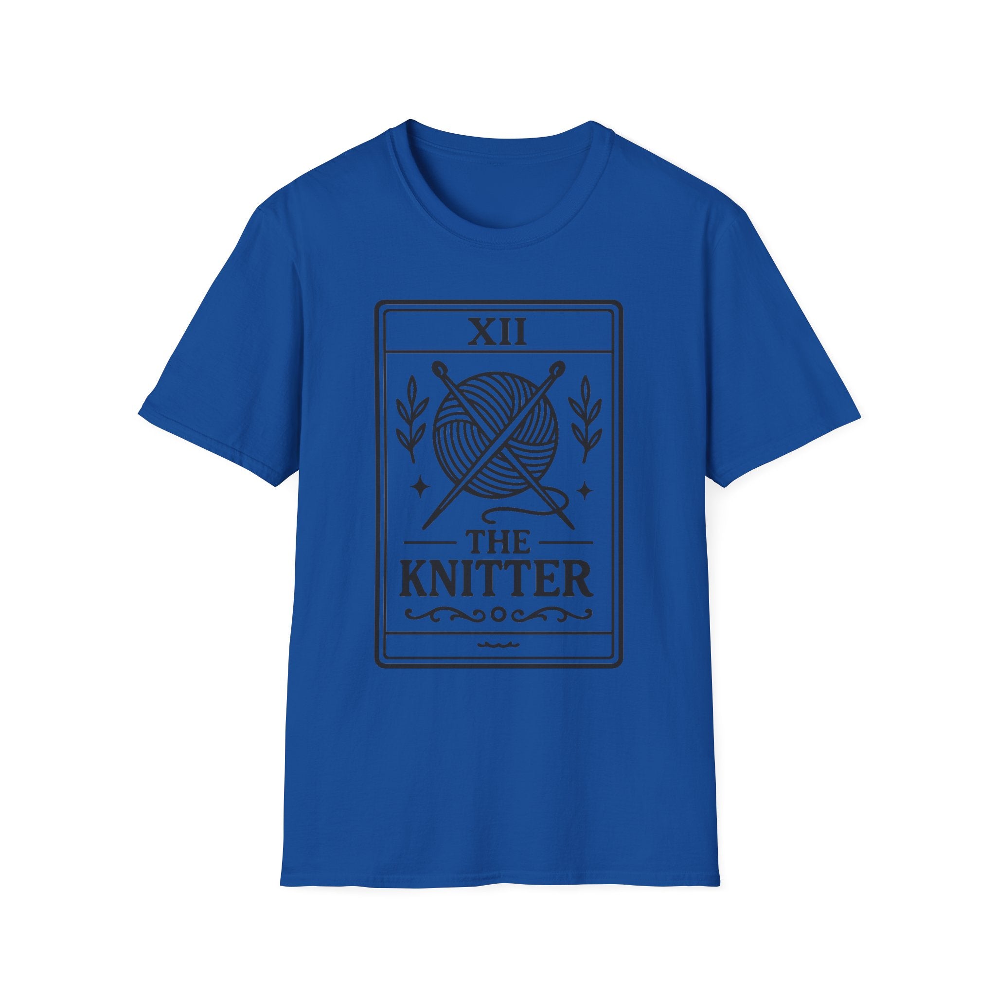 Knitter Shirt Tarot Card, Knitting Gift, Yarn Lover Shirt, Knitting Lover Tee, Knit Gift Idea, Craft Shirt, Knitter Aesthetic