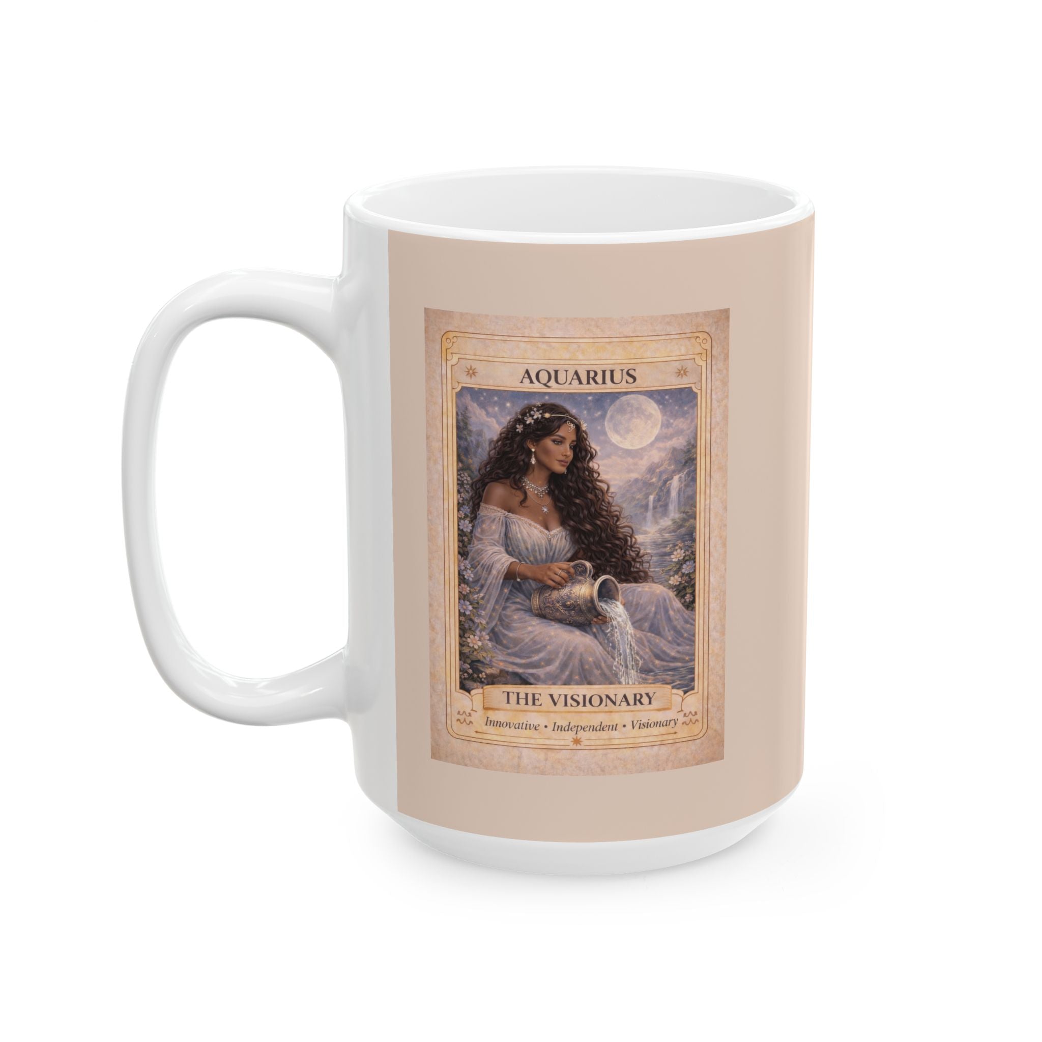 Aquarius Coffee Mug - Aquarius Zodiac Mug - Astrology Mug - Aquarius Gift - Horoscope Mug - Zodiac Coffee Mug - Aquarius Birthday Gift