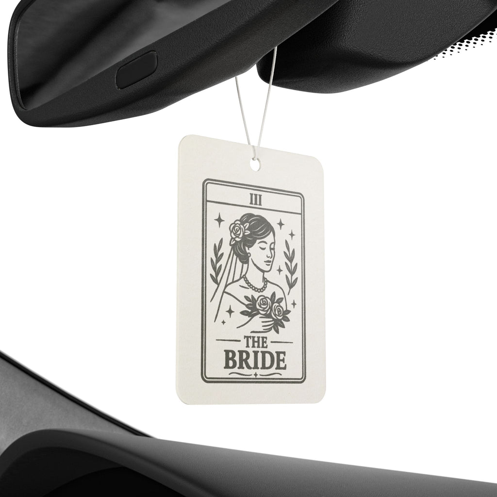 Tarot Bride Illustration Car Air Freshener | Bridal Tarot Card Scent