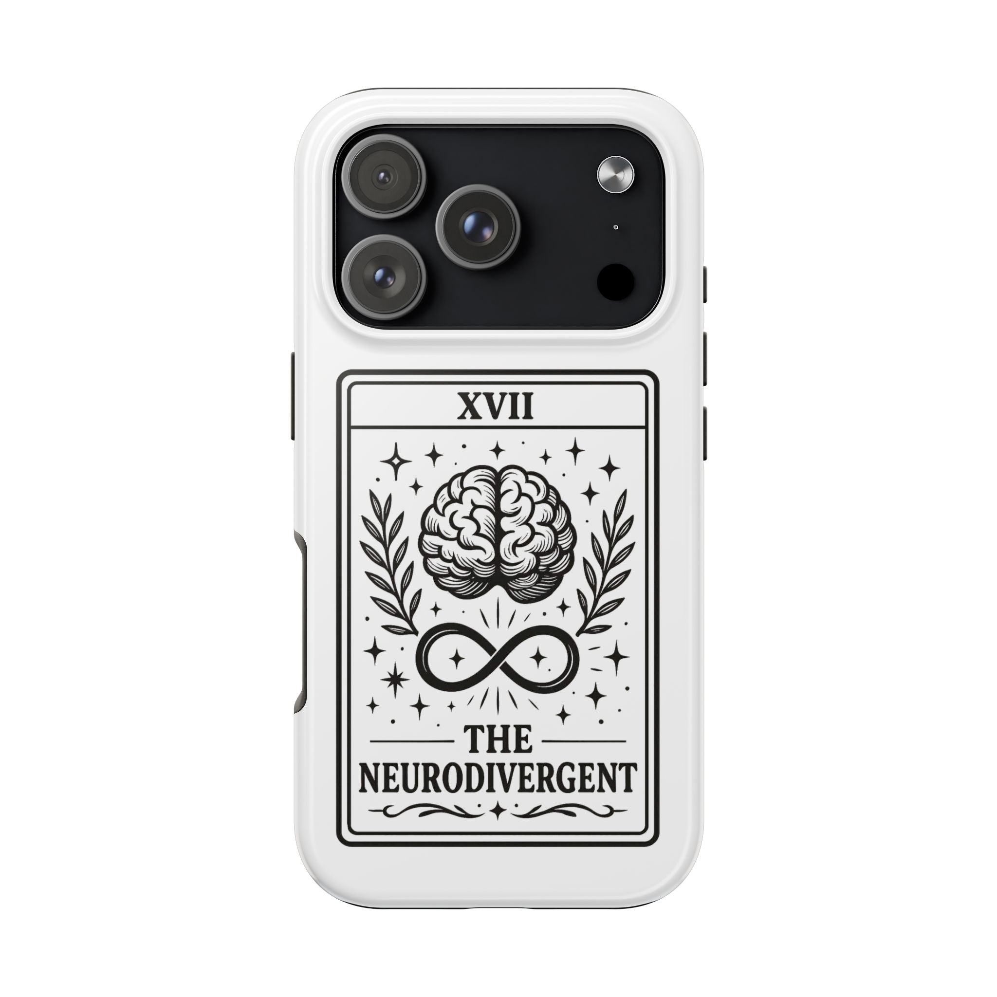 The Neurodivergent Tarot Brain phone case | iPhone Samsung tough case
