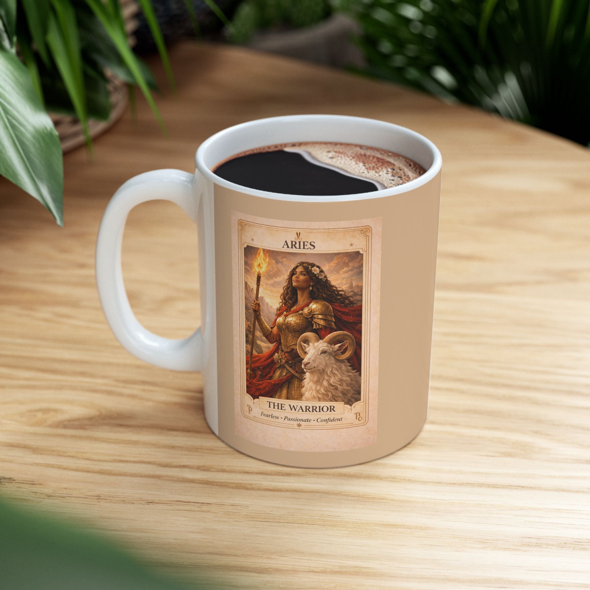 Aries Coffee Mug - Aries Zodiac Mug - Astrology Mug - Aries Gift - Horoscope Mug - Zodiac Coffee Mug - Aries Birthday Gift