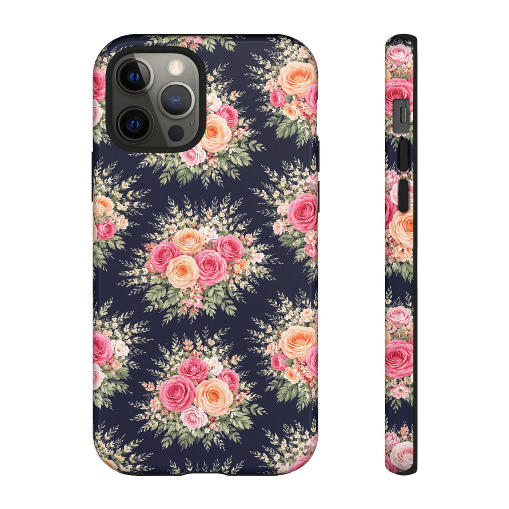 Vintage Rose Bouquet Phone Case | Floral iPhone Cover