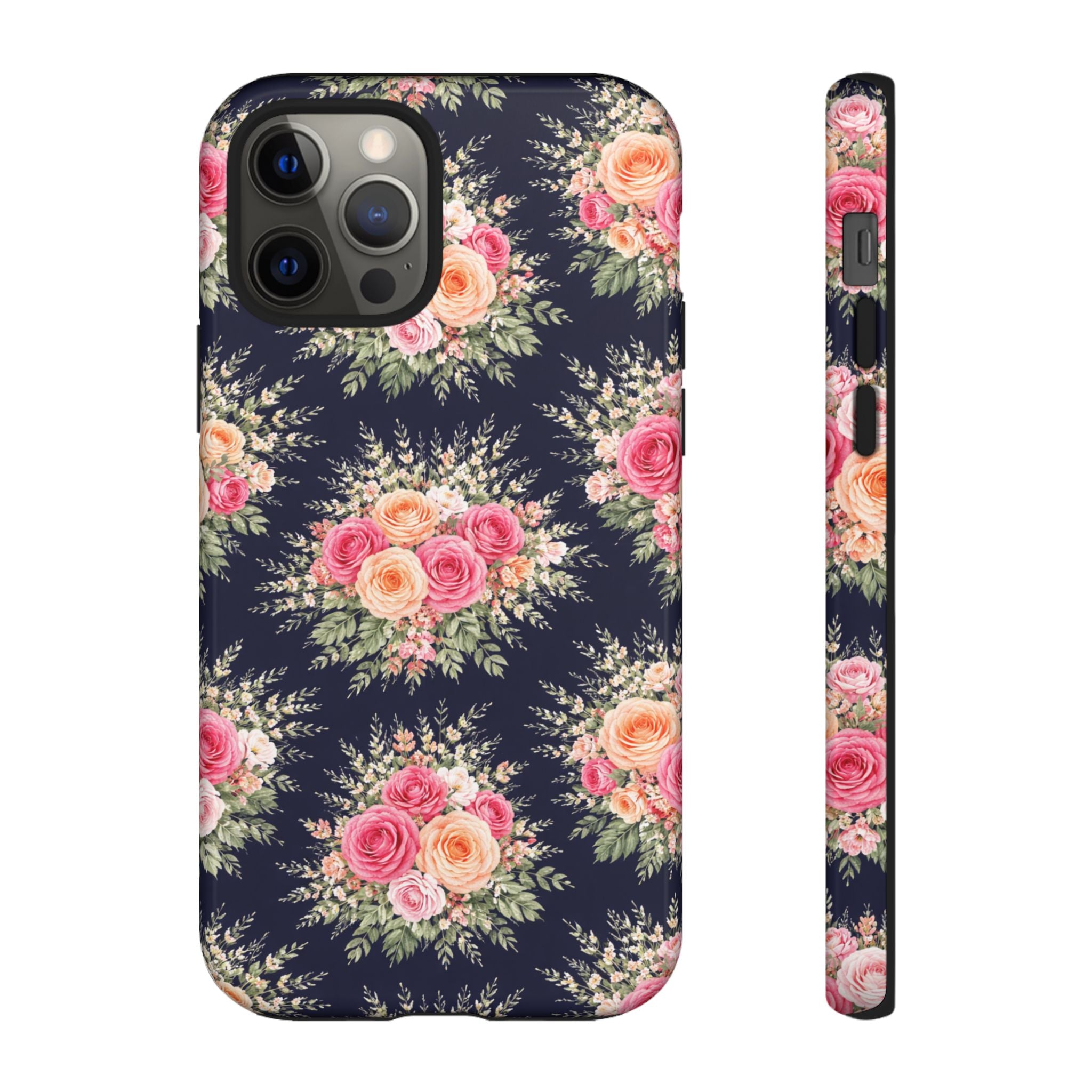 Vintage Rose Bouquet Phone Case | Floral iPhone Cover
