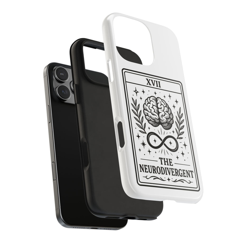 The Neurodivergent Tarot Brain phone case | iPhone Samsung tough case