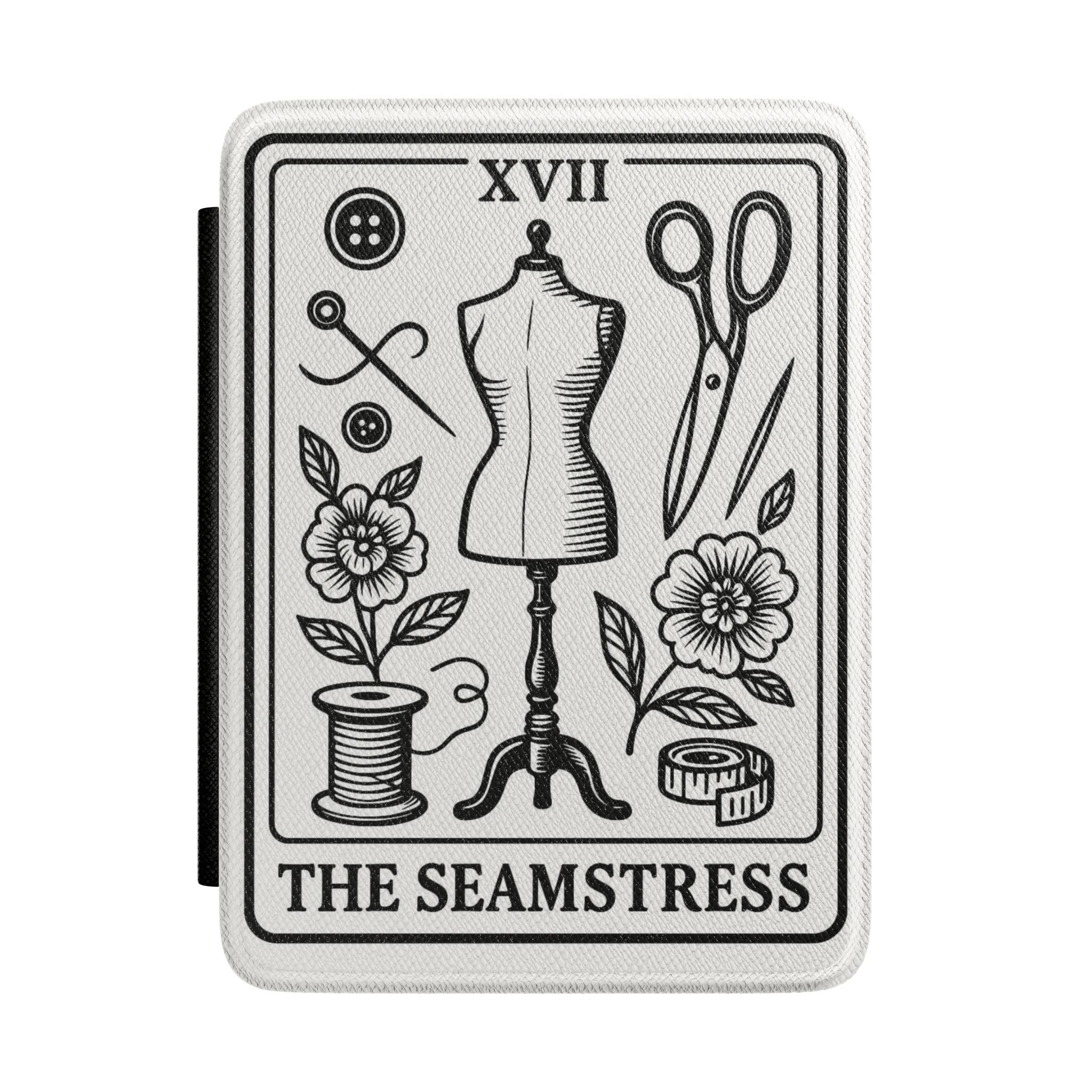 The Seamstress Tarot Illustration Kindle Case | Sewing Tools, Dress Form