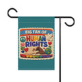 Big Fan of Human Rights Garden Flag | House Banner, Pride Peace Design