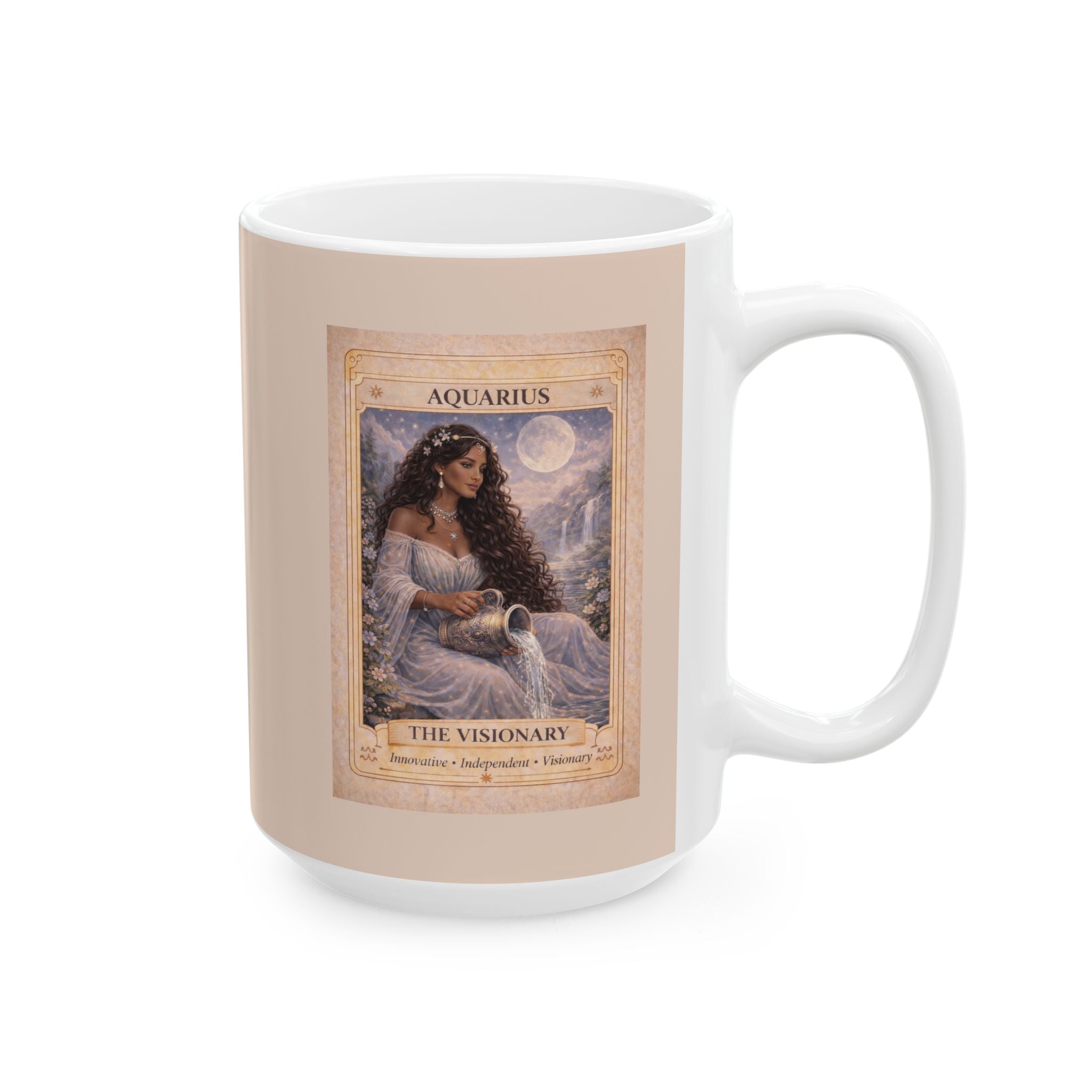 Aquarius Coffee Mug - Aquarius Zodiac Mug - Astrology Mug - Aquarius Gift - Horoscope Mug - Zodiac Coffee Mug - Aquarius Birthday Gift